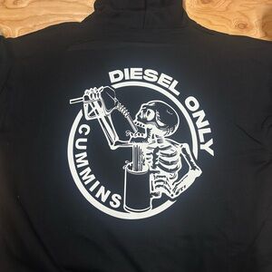Black Diesel Only Cummins Men's Sweater